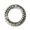 Zinc Alloy Linking Ring, Donut, plated, textured Approx 10mm, Approx 
