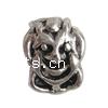 Zinc Alloy European Beads, Animal, plated, without troll Approx 4mm, Approx 