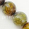 Natural Dragon Veins Agate Beads, Round & faceted Approx 15 Inch 