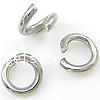 Stainless Steel Open Jump Ring, 316 Stainless Steel, Donut, original color Approx 