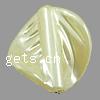 Imitation Pearl Acrylic Beads, Leaf Approx 1.5mm, Approx 