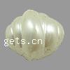 Imitation Pearl Acrylic Beads, Bicone Approx 2mm, Approx 