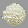 Imitation Pearl Acrylic Beads, Round 14mm Approx 1mm, Approx 