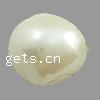 Imitation Acryl-Perlen, Acryl, oval, Nachahmung Perle, keine, 15x14x13mm, Bohrung:ca. 2mm, verkauft von Tasche