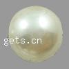 Imitation Acryl-Perlen, Acryl, rund, Nachahmung Perle, keine, 18mm, Bohrung:ca. 7mm, ca. 140PCs/Tasche, verkauft von Tasche