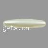 Imitation Acryl-Perlen, Acryl, oval, Nachahmung Perle, keine, 27x6mm, Bohrung:ca. 2mm, ca. 930PCs/Tasche, verkauft von Tasche