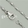 Fashion Stainless Steel Necklace Chain, ball chain Inch 