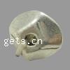 Perlas de pepita de aleación de zinc, Pepitas, chapado, más colores para la opción, agujero:aproximado 2mm, Vendido por UD