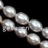 Rice Cultured Freshwater Pearl Beads, natural Grade A, 5-6mm Approx 0.8mm .7 Inch 