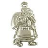 Zinc Alloy Christmas Pendants, Santa Claus, plated, Christmas jewelry Approx 2mm 