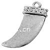 Zinc Alloy Tool Pendants, Scabbard, plated Approx 1mm 