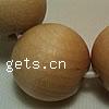Dyed Wood Beads, Round, large hole, 25mm Approx 5mm 