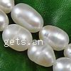 Rice Cultured Freshwater Pearl Beads, natural Grade A, 4-5mm Approx 0.8mm 