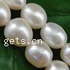Rice Cultured Freshwater Pearl Beads, natural Grade A, 6-7mm Approx 0.8mm 