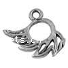 Zinc Alloy Jewelry Pendants, plated Approx 1.5mm 