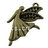 Character Shaped Zinc Alloy Pendants, Fairy, plated Approx 2mm 