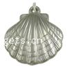 Plated Acrylic Pendants, with Shell, Shell Approx 2mm 