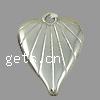 Plated Acrylic Pendants, Heart Approx 2mm 