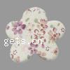 Tissu tissé de perles, avec bois, fleur, avec le motif de fleurs Environ 3mm, Vendu par PC