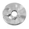 Zinc Alloy Jewelry Washers, Donut, plated, hammered Approx 4mm 