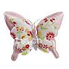 Fashion Costume Decoration, Non-woven Fabrics, Butterfly, with flower pattern 