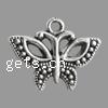 Zinc Alloy Animal Pendants, Butterfly, plated Approx 1.5mm 