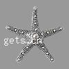 Zinc Alloy Star Pendant, Starfish, plated nickel, lead & cadmium free Approx 