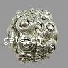 Filigree Zinc Alloy Beads, Nuggets, plated 7mm Approx 2mm, Approx 
