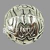 Zinc Alloy Jewelry Beads, Round, plated 10mm Approx 3mm, Approx 