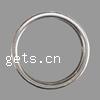 Zinc Alloy Linking Ring, Round, plated, smooth Approx 1mm 