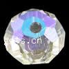 Abalorios de Cristal con forma Toroidal, hecho a mano facetas, 10x8mm, agujero:aproximado 1mm, 144PCs/Bolsa, Vendido por Bolsa