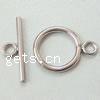 Stainless Steel Toggle Clasp, Donut, original color  Approx 2.8mm 