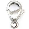 Stainless Steel Lobster Claw Clasp, 304 Stainless Steel, machine polished, original color, 17mm 