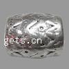 Zinc Alloy European Beads, Drum, plated Approx 6mm 