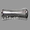 Zinc Alloy Tube Beads, plated cadmium free Approx 1mm 