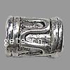 Zinc Alloy Tube Beads, plated cadmium free Approx 1.5mm 