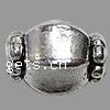 Zinc Alloy Jewelry Beads, Oval, plated Approx 1mm 