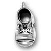 pendentifs à la forme de chaussure en argent pur , argent sterling 925, chaussures, Placage, plus de couleurs à choisir Vendu par PC