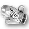 Sterling Silver Tool Pendants, 925 Sterling Silver, Christmas Glove, plated 