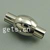 Round Stainless Steel Magnetic Clasp, 316 Stainless Steel, original color, 16- Approx 3mm 
