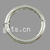 Zinc Alloy Linking Ring, Round, plated, smooth Approx 12mm 
