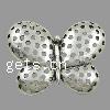 Zinc Alloy Animal Beads, Butterfly, plated 
