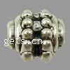 Zinc Alloy Jewelry Beads, Rondelle, plated Approx 2.5mm 