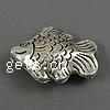 Zinc Alloy Animal Beads, Fish, plated Approx 2mm, Approx 