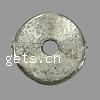 Zinc Alloy Jewelry Washers, Round, plated cadmium free Approx 1mm, Approx 