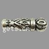 Zinc Alloy Tube Beads, plated cadmium free Approx 1.5mm 
