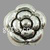 Perles en alliage de zinc de fleur, plus de couleurs à choisir, sans plomb et cadmium Environ 1mm, Vendu par kg