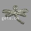 Zinc Alloy Animal Pendants, Dragonfly, cadmium free Approx 1mm, Approx 