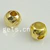 Brass Spacer Beads, Drum, plated Approx 1.2mm 