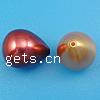 Half Drilled South Sea Shell Beads, Teardrop, half-drilled, mixed colors, nickel, lead & cadmium free Approx 1.8mm 